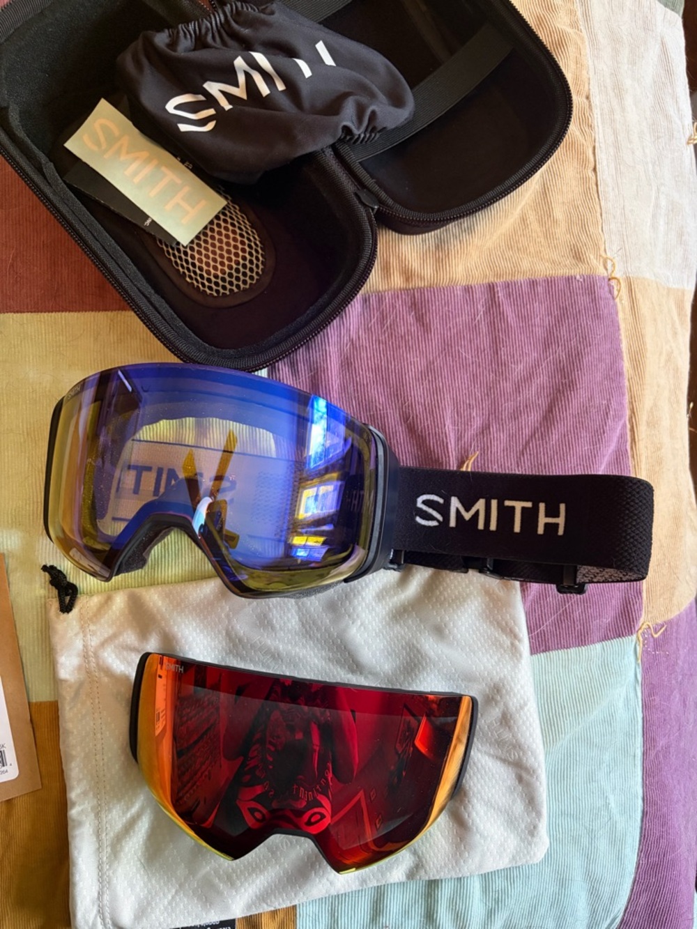 Smith Mag4 ski snowboard Goggles with extra lens - brand new